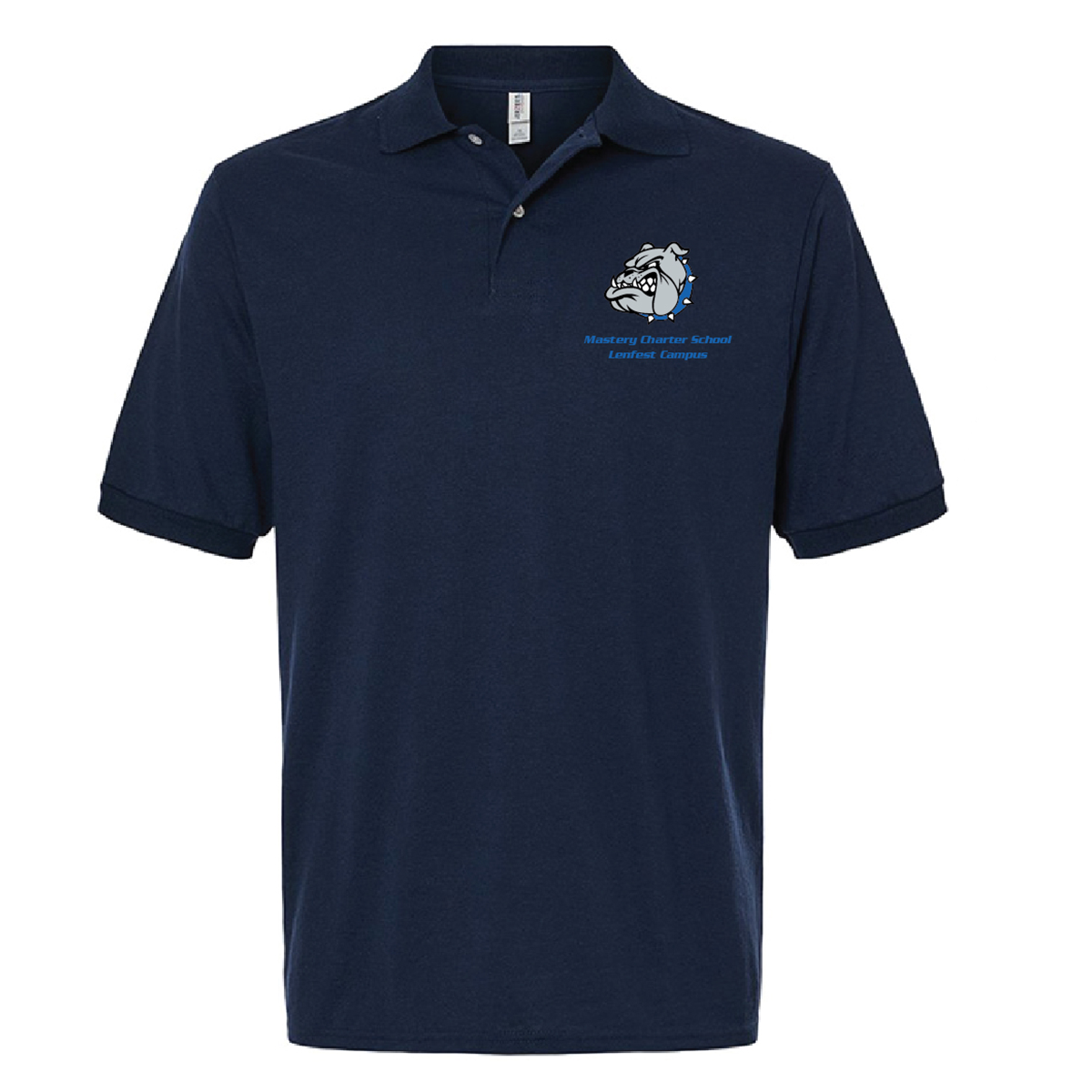 Lenfest Bulldog Embroidered Polo