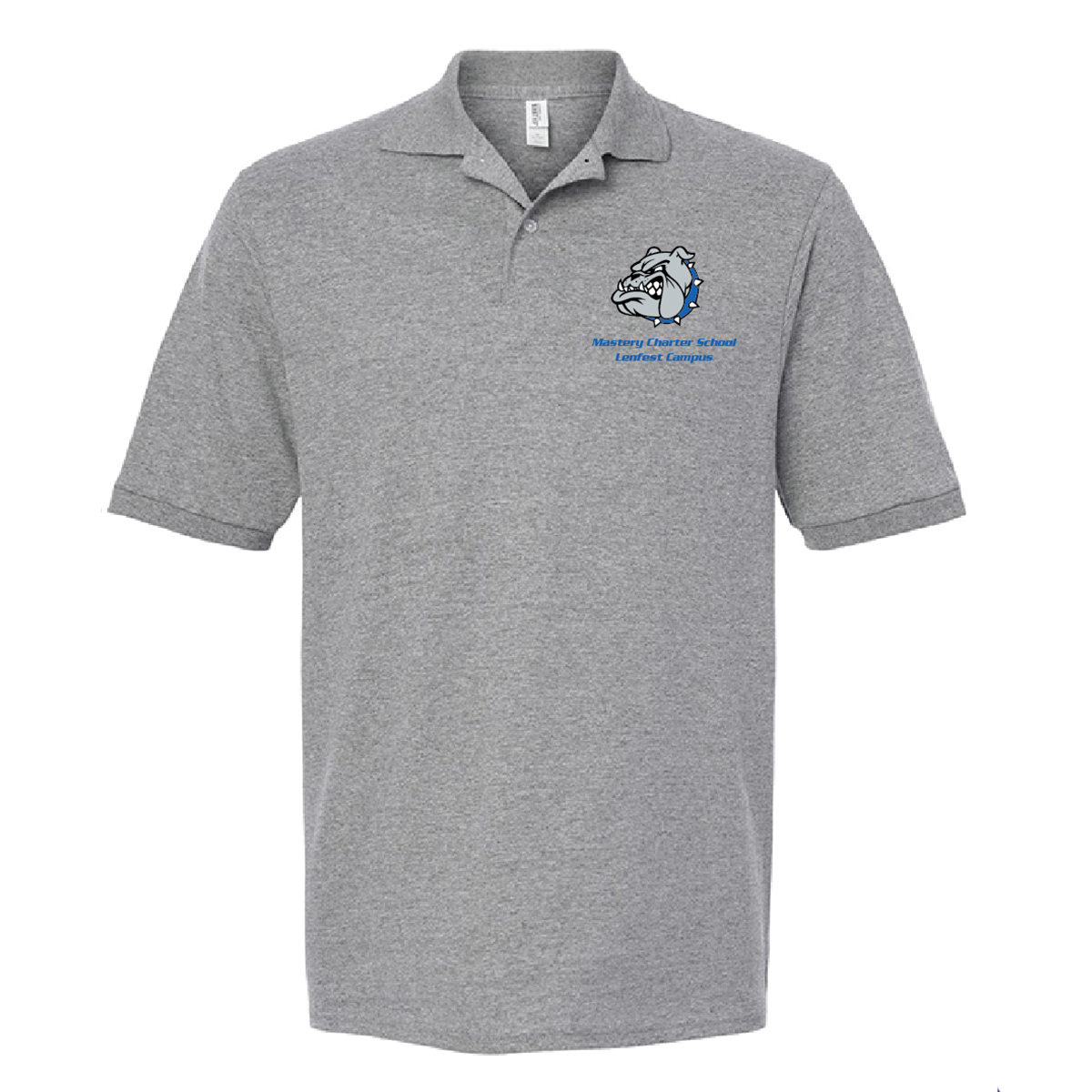 Lenfest Bulldog Embroidered Polo