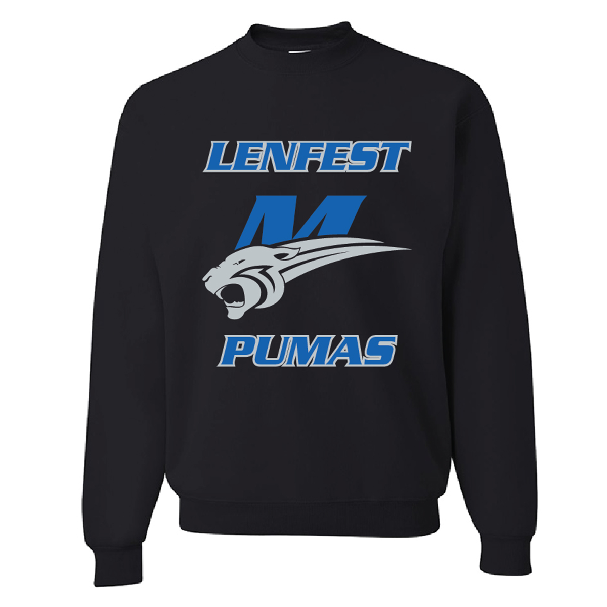 Lenfest Pumas Screen-Printed Crewneck