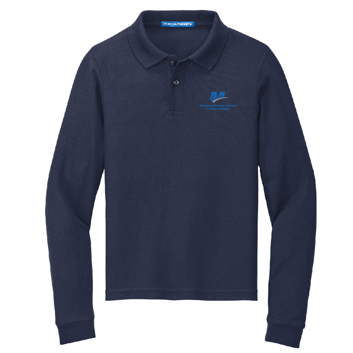 Lenfest Youth Long Sleeve Polo - J. Navy