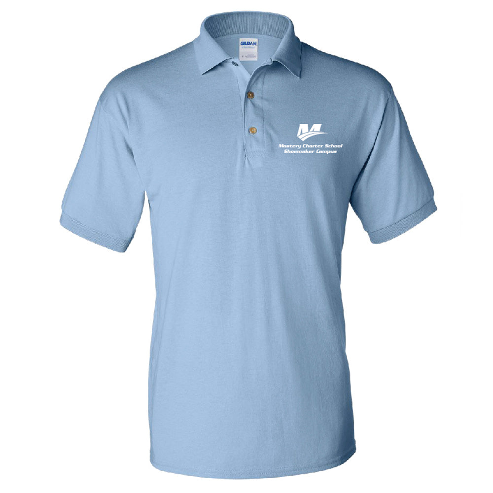 Shoemaker Polo - Light Blue - 7th and 8th Grade - Youth Polo